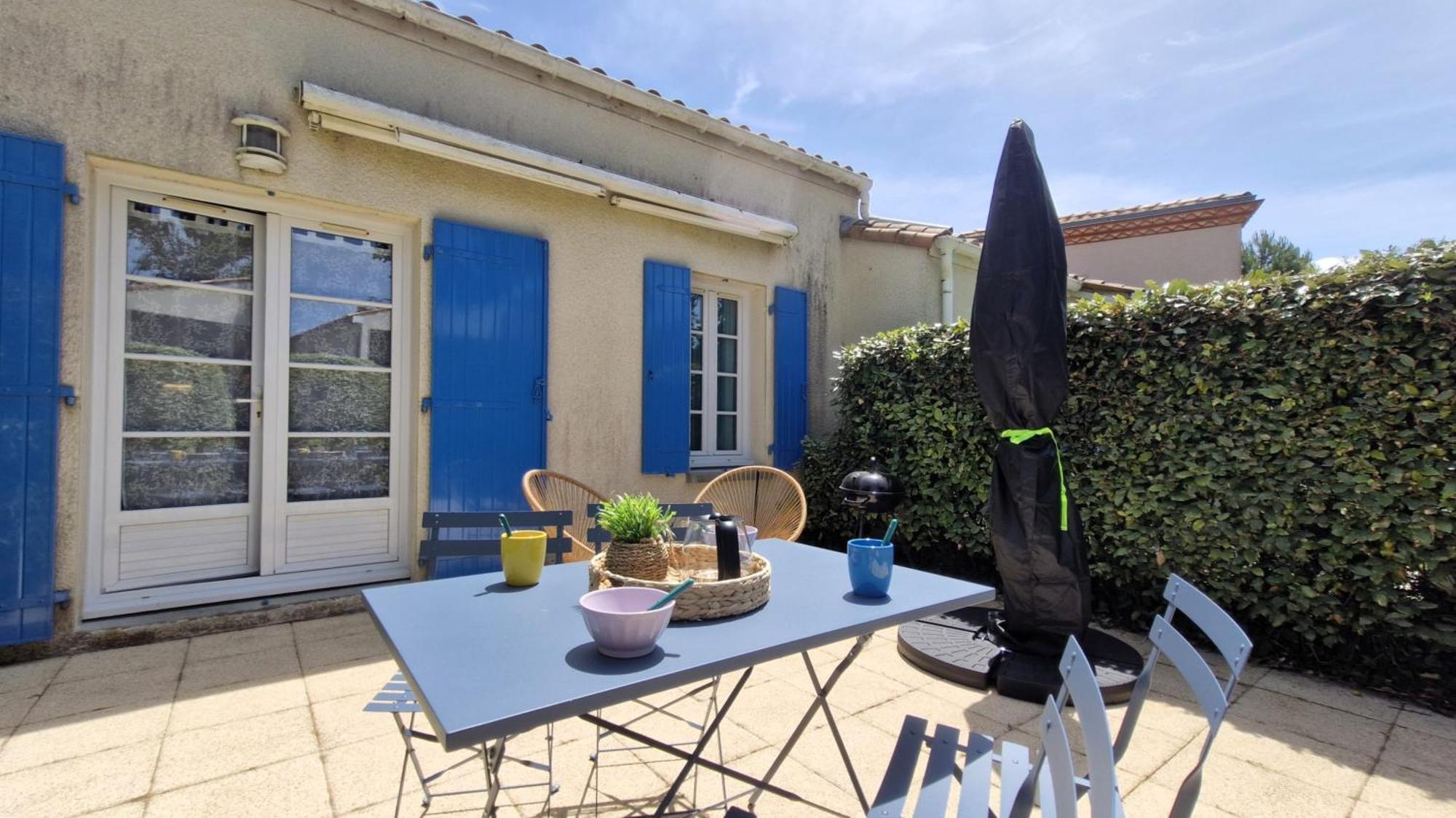 Meschers Sur Gironde - Maisonnette De Vacances - Terrasse - Proche Plage エクステリア 写真